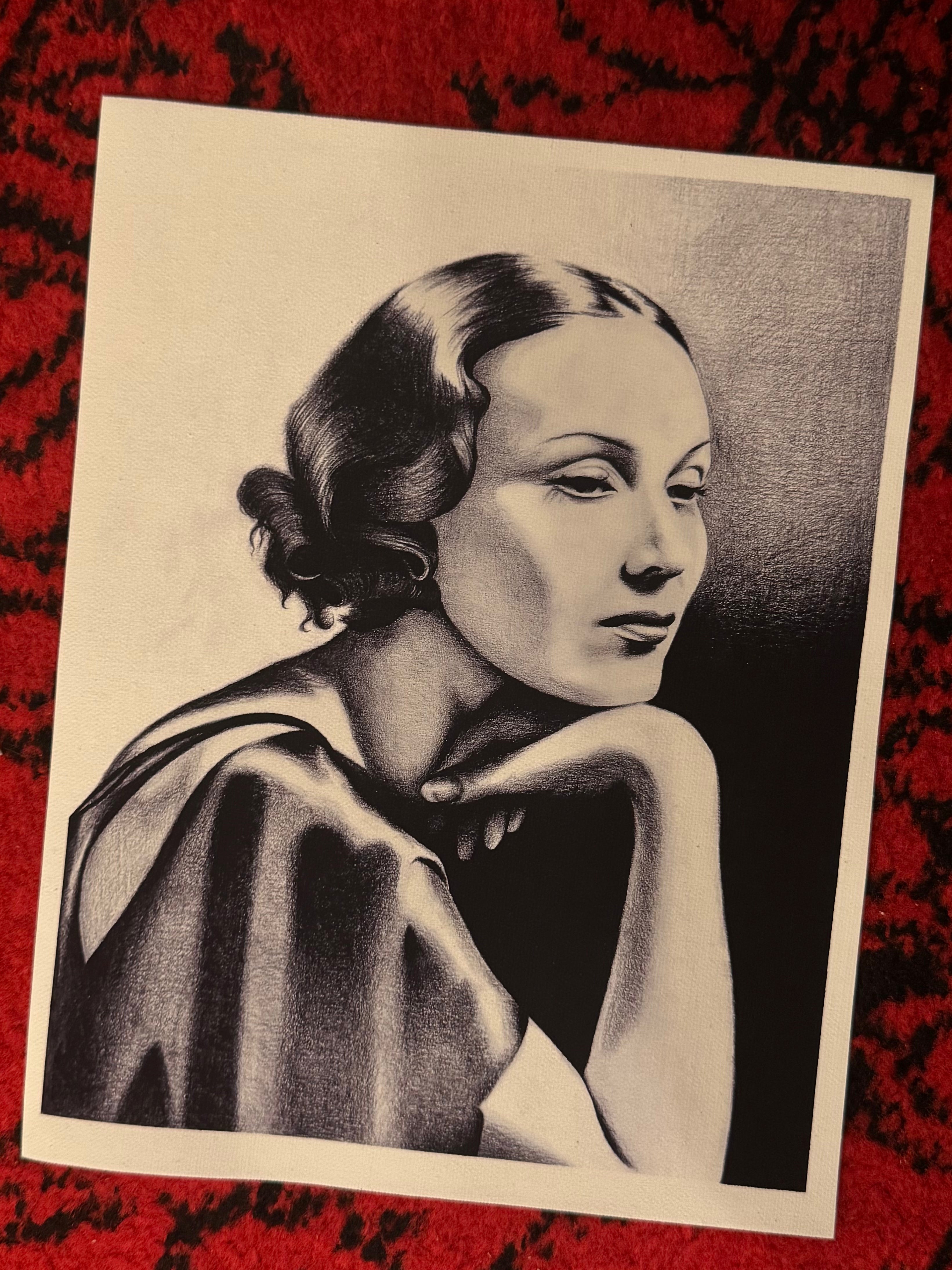 Dolores Del Rio | Cotton Canvas Print - Limited Edition