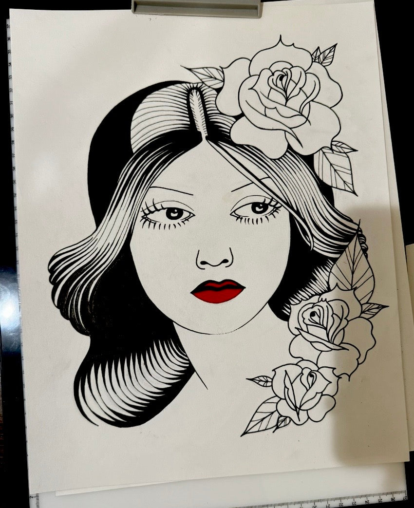 Rose Lady | First Edition Fine Art Print